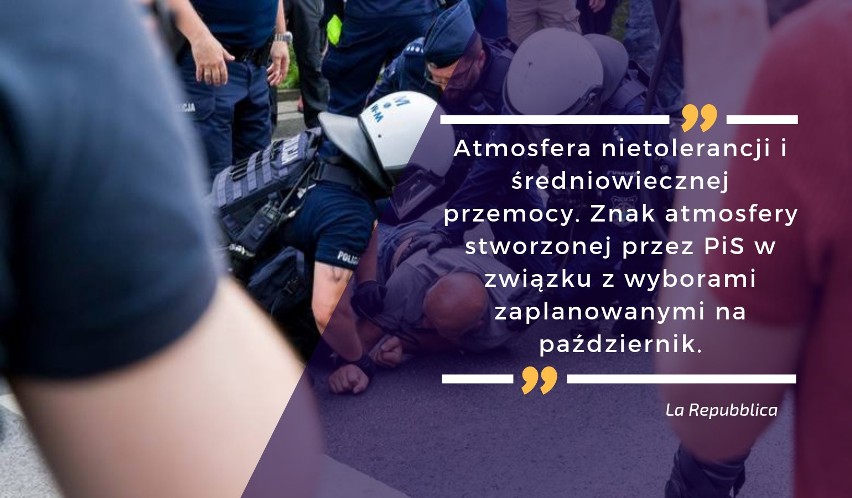 Nie milkną echa po pierwszym Marszu Równości w Białymstoku....