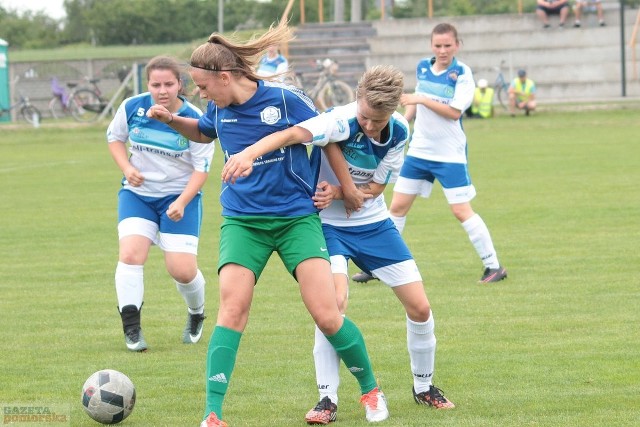 Mustang Wielgie - GSS Grodzisk Wlkp. 1:3 (0:2)Gol dla Mustanga Wielgie - Natalia Wiśniewska (71).Gole dla GSS Grodzisk Wlkp. - Paulina Pisarek (17), Karolina Wlekła (43) i Paulina Pisarek (65).Mecz rozegrano na stadionie w Dobrzyniu nad Wisłą.>> Najświeższe informacje z regionu, zdjęcia, wideo tylko na www.pomorska.pl 