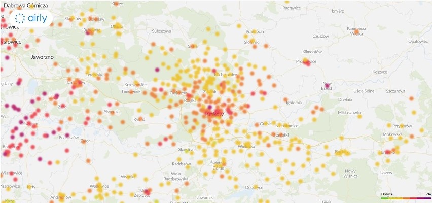 Smog. Zanieczyszczenie powietrza w Krakowie i Małopolsce. Gdzie najwięcej smogu? 31.03.2021