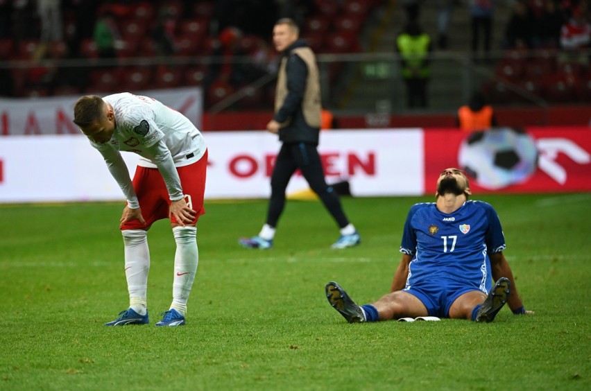 Mecz Polska - Mołdawia 1:1