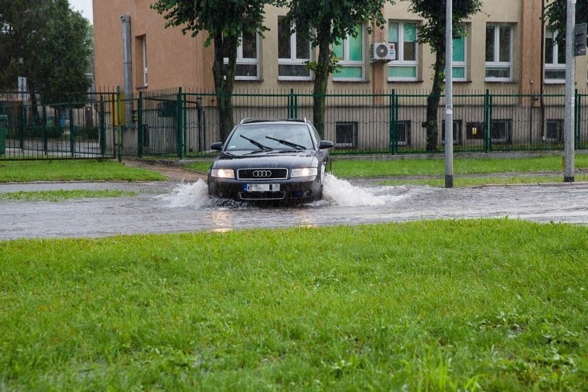 Białystok po ulewie z 28 lipca 2016 roku