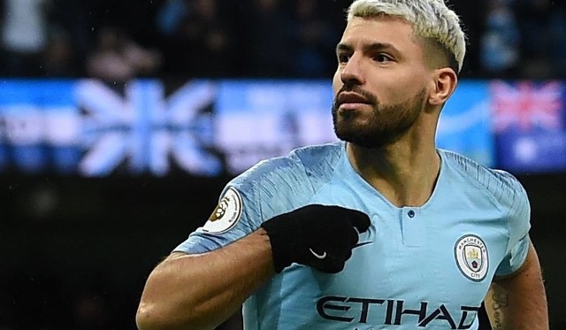 Na zdjęciu: Sergio Aguero. Manchester City – Chelsea Londyn, Premier League. "The Citizens" rozgromili Chelsea Londyn aż 6:0! Hat trickiem popisał się Sergio Aguero, dublet dołożył Raheem Sterling, a gola dołożył Ilkay Guendogan!