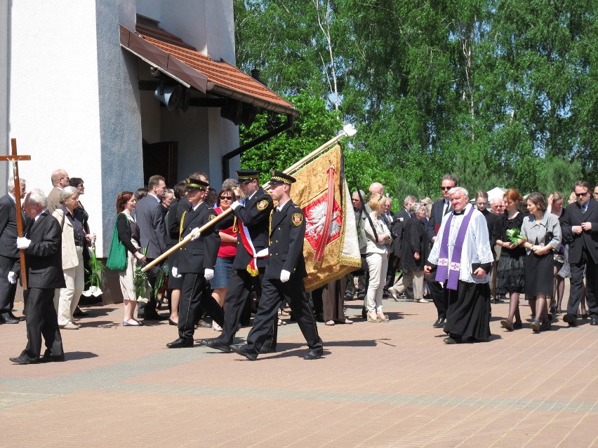 Pogrzeb profesor Aleksandry Cofty-Broniewskiej