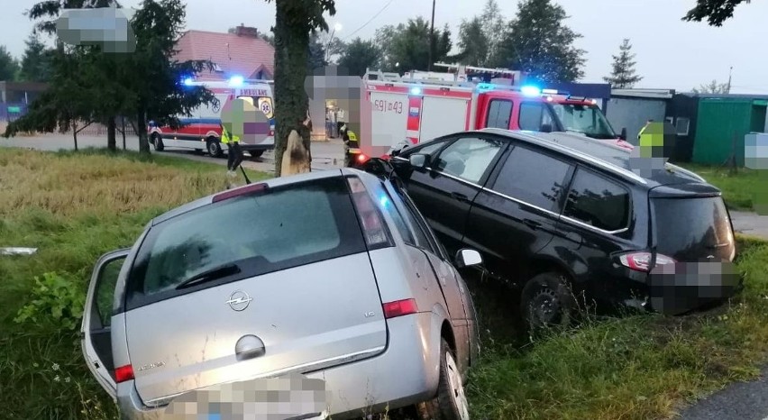 Wypadek w Somiance. Trzy osoby w szpitalu, w tym 4-letnie dziecko