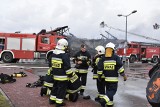 Pożar sklepu Lidl przy ul. Zegadłowicza w Wadowicach [ZDJĘCIA, AKTUALIZACJA]