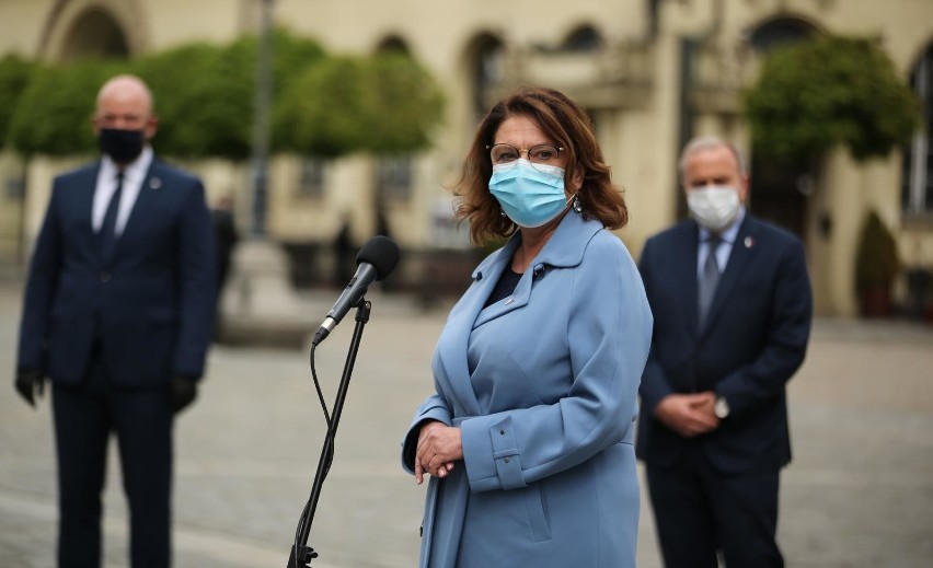 Małgorzata Kidawa - Błońska pojawiła się na wrocławskim...