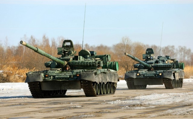 Z bazy w Osetii Południowej na front ukraiński trafiły także czołgi