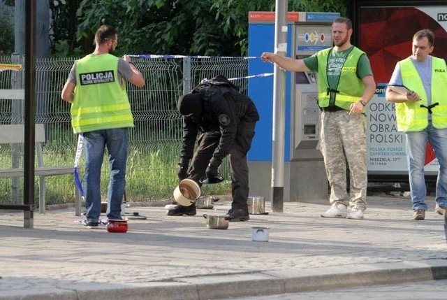 Tak było dzisiaj podczas alarmu bombowego przy ulicy Dworcowej