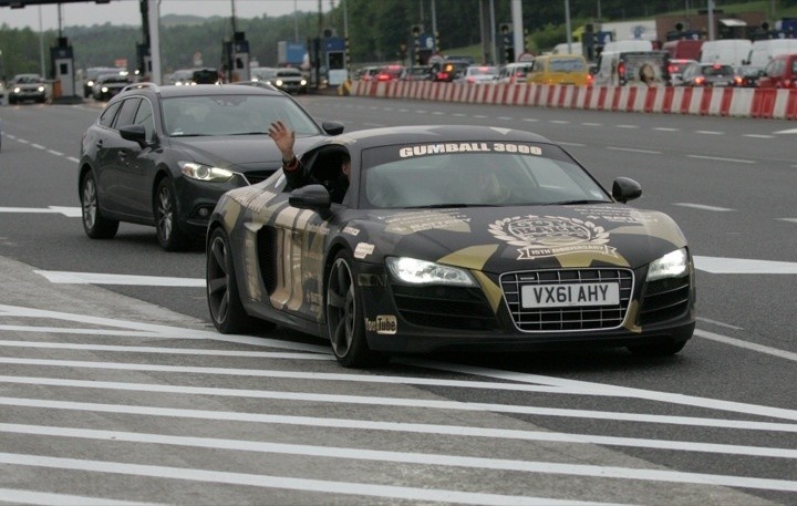 Gumball 3000 na A4. Mysłowice Brzęczkowice