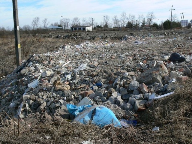 Na wyrównanie terenu, gdzie przez kilka miesięcy zwożono gruz, zarząd podmiejskiego osiedla Sobów w Tarnobrzegu wydał 1 tysiąc 800 złotych. Niestety, już pojawiły się nowe odpady z prac budowlanych.