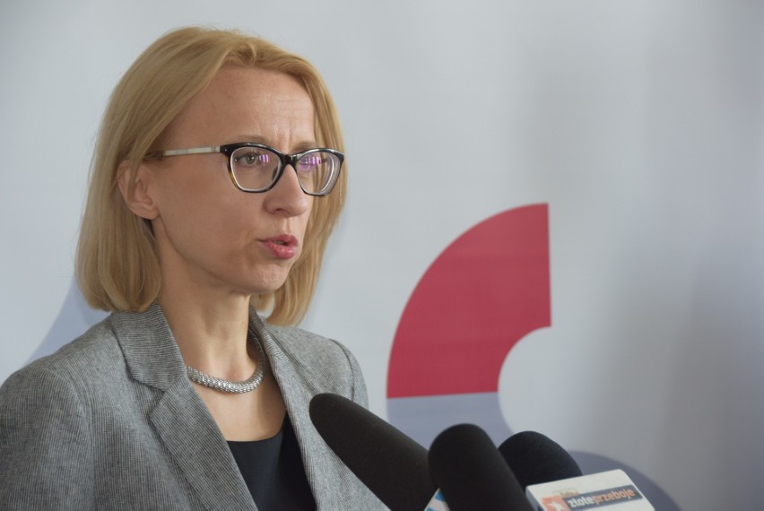 Minister finansów Teresa Czerwińska przyjechała do Lublina...