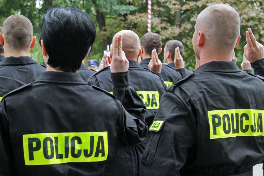 27.08.2013 krakow.komenda wojewodzka policji przysiega...