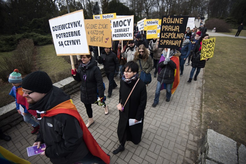 Tak wyglądała toruńska Manifa w ubiegłym roku.