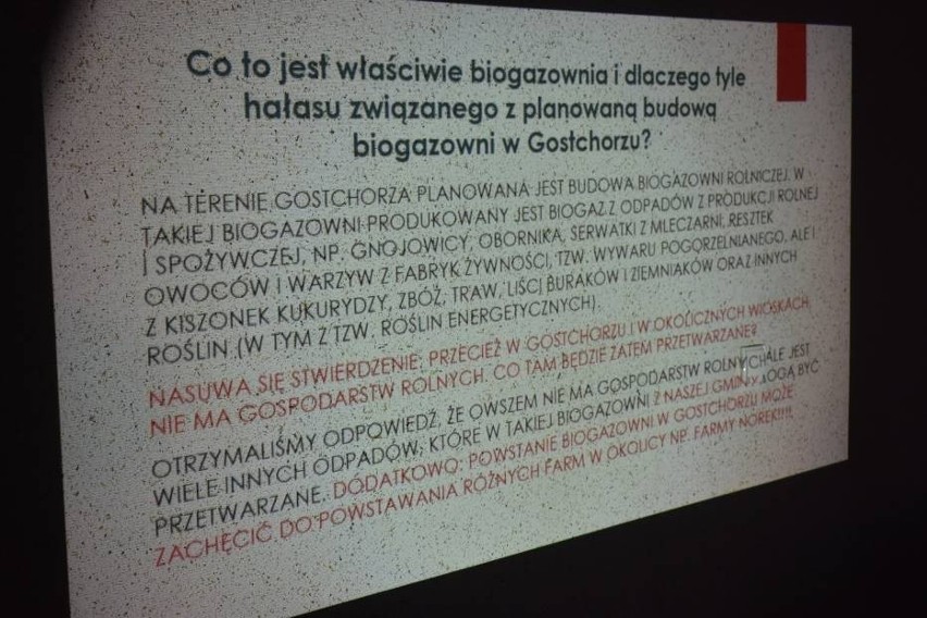 Mieszkańcy Gostchorza sprzeciwiają się budowie biogazowni w...