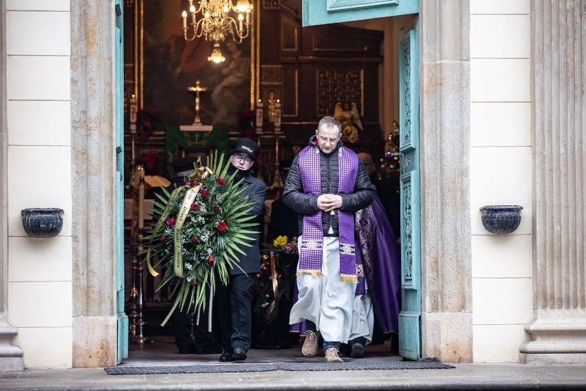 25.01.2022, Kraków, cmentarz Rakowicki: pogrzeb Stanisława...