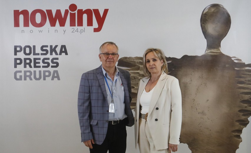 Renata Tereszkiewicz-Mac i Józef Lonczak - gazeta Nowiny.