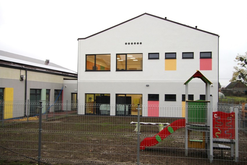 Przedszkole gminne w Borkowie dzięki rozbudowie zyskało 4...
