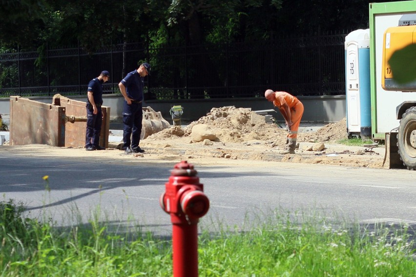 Al. Racławickie w Lublinie znowu zamknięte. I znowu przez niewybuch