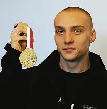 Jan Ciepiela zaczyna kolekcjonować medale Fot. Wacław Klag