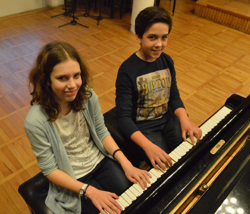 13-letni Julia Wobalis i Filip Gąsiorowski z zielonogórskiej...