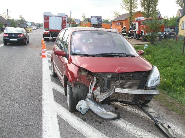 Samochód zatrzymał się tak jakby nic się nie stało.