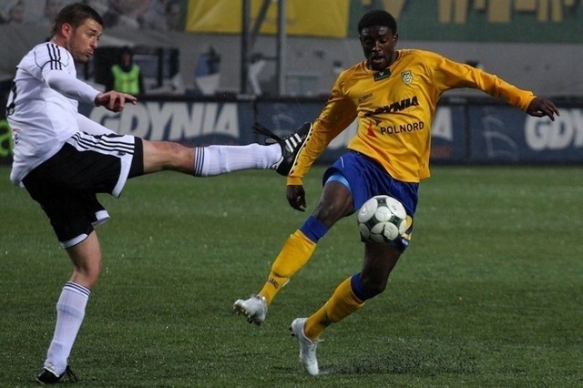 Joel Tshibamba strzelił dla Arki w sumie 5 bramek