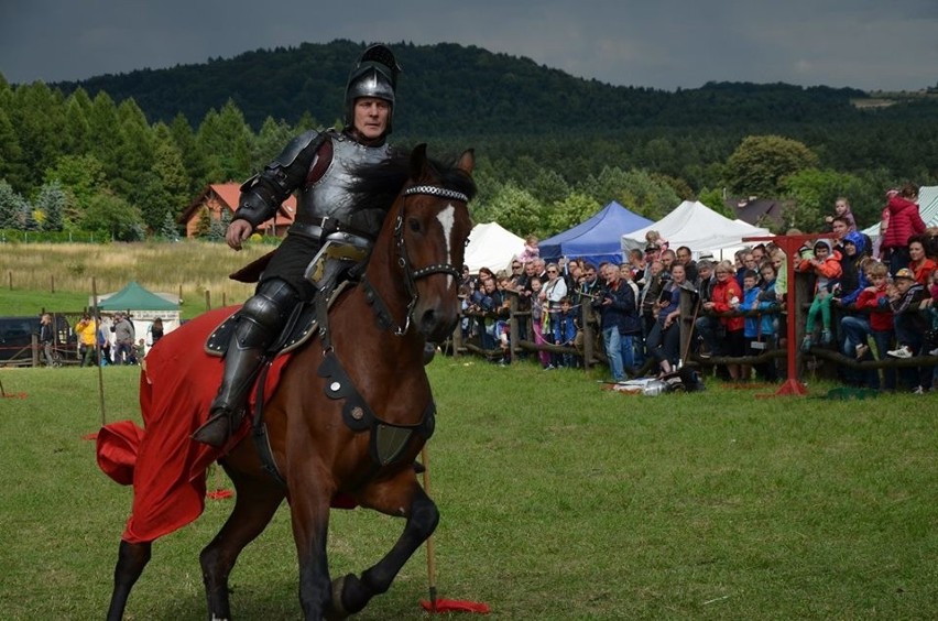 XIV Turniej Rycerski w Rabsztynie. Zmagania rycerzy, widowiska, konkursy [ZDJĘCIA]