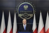 Konferencja prasowa prezesa NBP Adama Glapińskiego