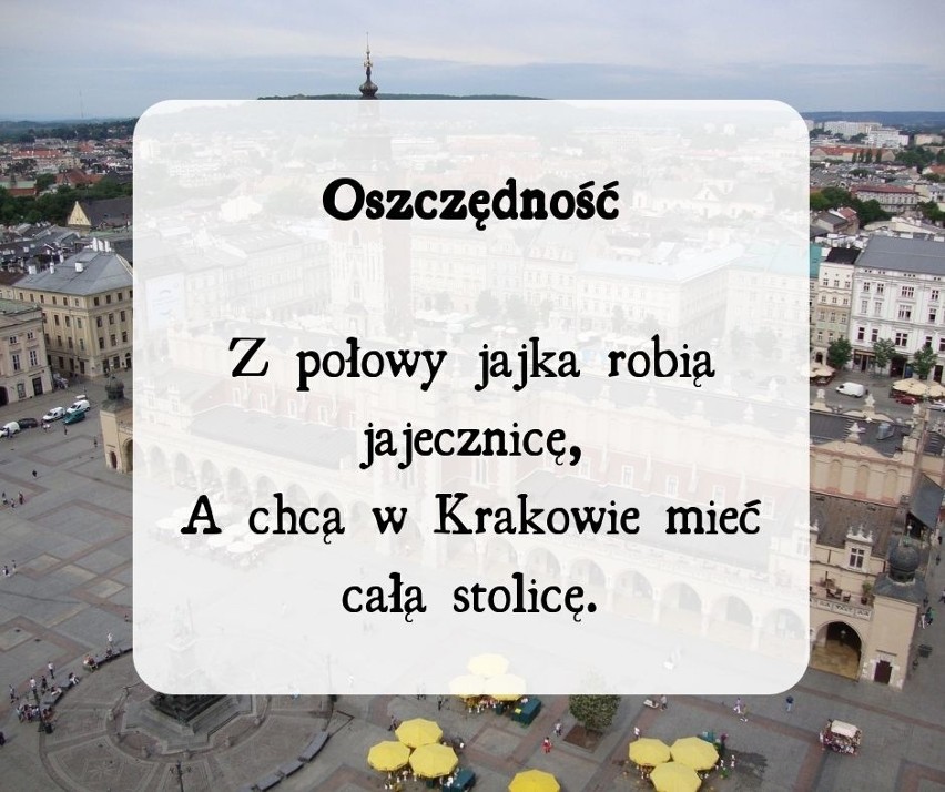 Jak w subtelny sposób wyśmiać miasto królów? Oto najlepsze fraszki o Krakowie!