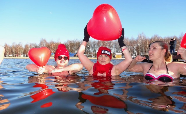 Walentynkowe morsowanie Chełmskich Morsów