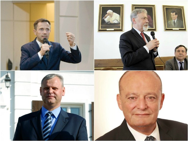 Grzegorz Muszyński (PiS), Artur Walasek (PSL), Adam Wasilewski (PO) i Riad Haidar (SLD)