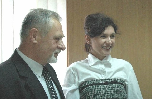 Zbigniew Sienkiewicz i Magdalena Tazbir - Suchocka są kandydatami SLD do Sejmu. Ich kolega partyjny uważa, że dostali kiepskie miejsce na liście.