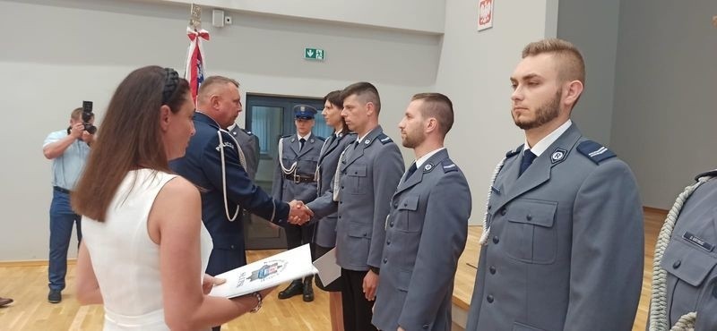 W Komendzie Miejskiej Policji w Słupsku odbyły się wczoraj...