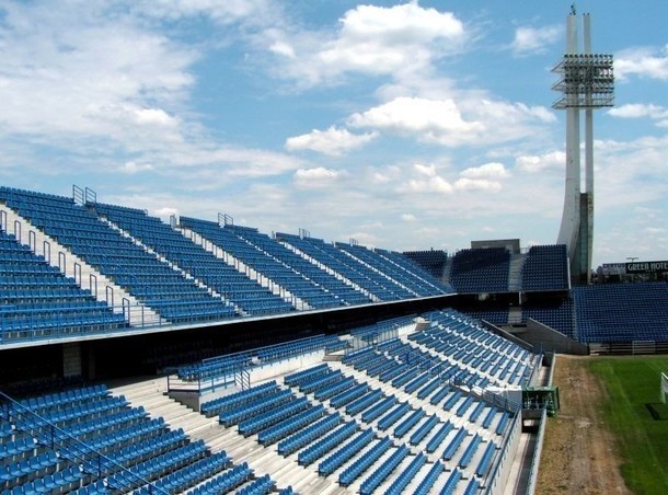 Tak wyglądał stadion przy Bułgarskiej przed modernizacją....
