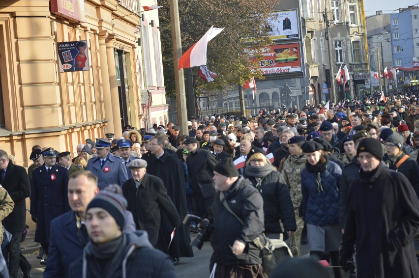 Tak gorzowianie świętowali Święto Niepodległosci