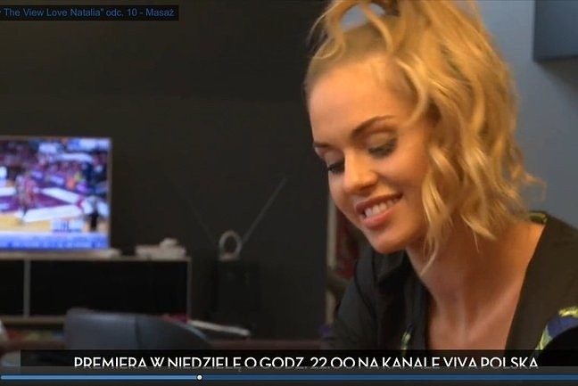 "Enjoy The View Love Natalia" (fot. screen zwiastunu show)