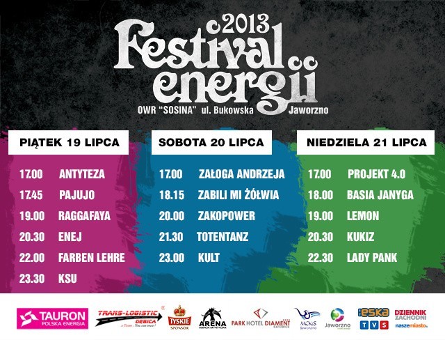 Festiwal Energii 2013 w Jaworznie