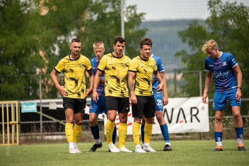 30.07.2022, Zabierzów: Wieczysta Kraków - Podbeskidzie II...