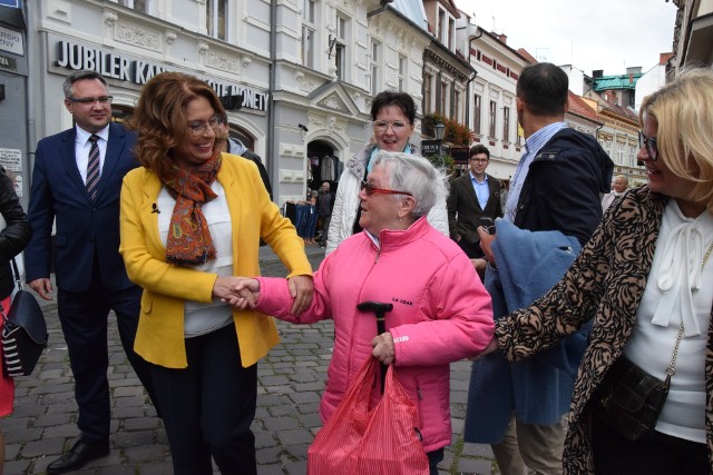 Małgorzata Kidawa-Błońska w Bielsku-Białej