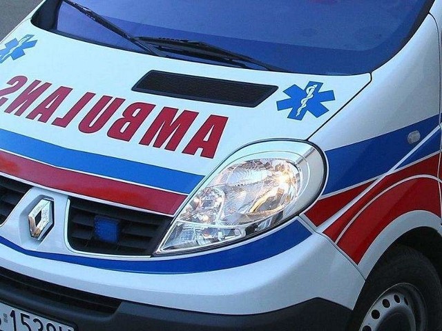 Mężczyzna trafił do szpitala w Szczecinie.