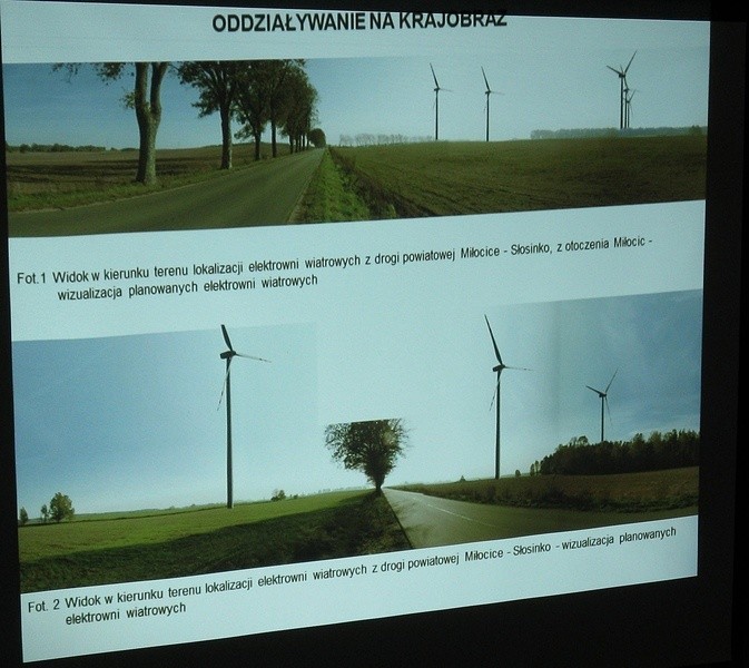 Spotkanie w Słosinku w sprawie budowy wiatraków