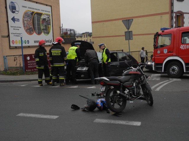 Do wypadku doszło na skrzyżowaniu ul Drzymały i Tartacznej.