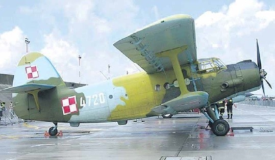 Podczas zlotu w Kluczewie będą odbywały się turystyczne przeloty takim właśnie samolotem Antonov AN-2.