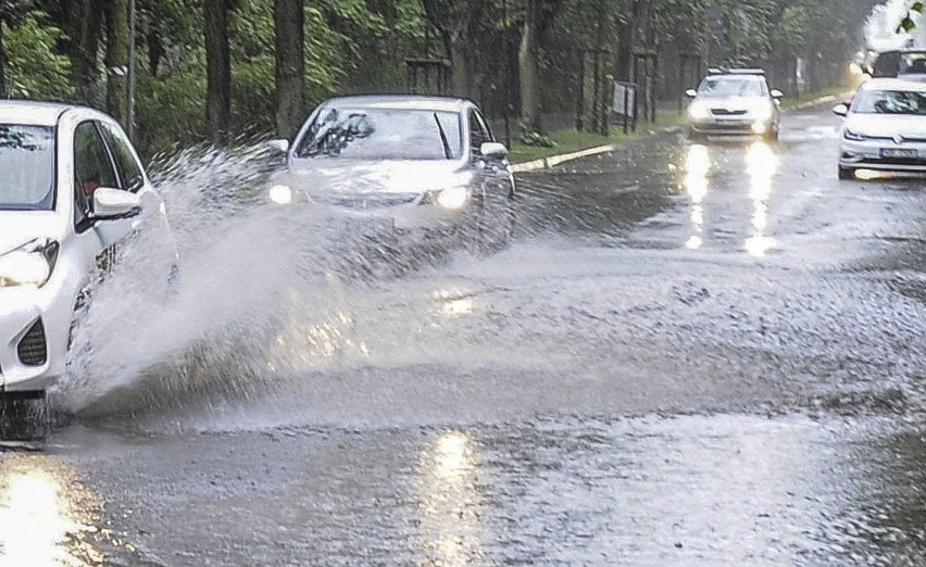 Ulewa w Trójmieście 26.07.2017