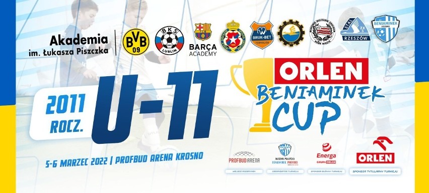 ORLEN Beniaminek Cup U-11. W Krośnie w sobotę i niedzielę zagrają dla Ukrainy!