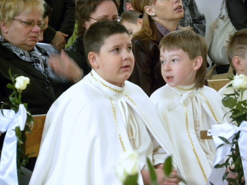 Pierwsza Komunia w parafii Świętych Cyryla i Metodego w Hajnówce