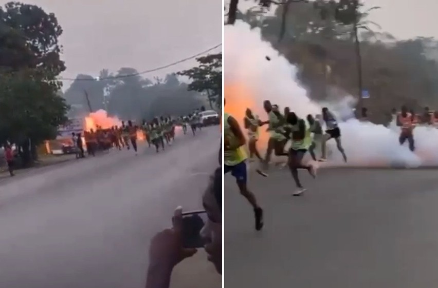 Eksplozje bombowe podczas maratonu Wyścig Nadziei na Górę...