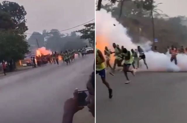 Eksplozje bombowe podczas maratonu Wyścig Nadziei na Górę Kamerun