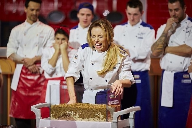 Izabela Janachowska w "Hell's Kitchen" (fot. Polsat)