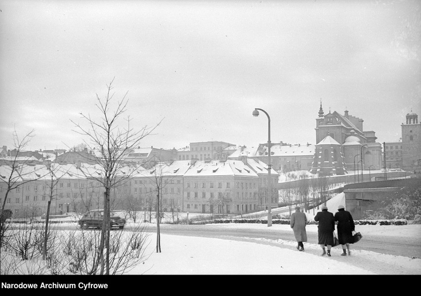 Zima w Warszawie (1959).